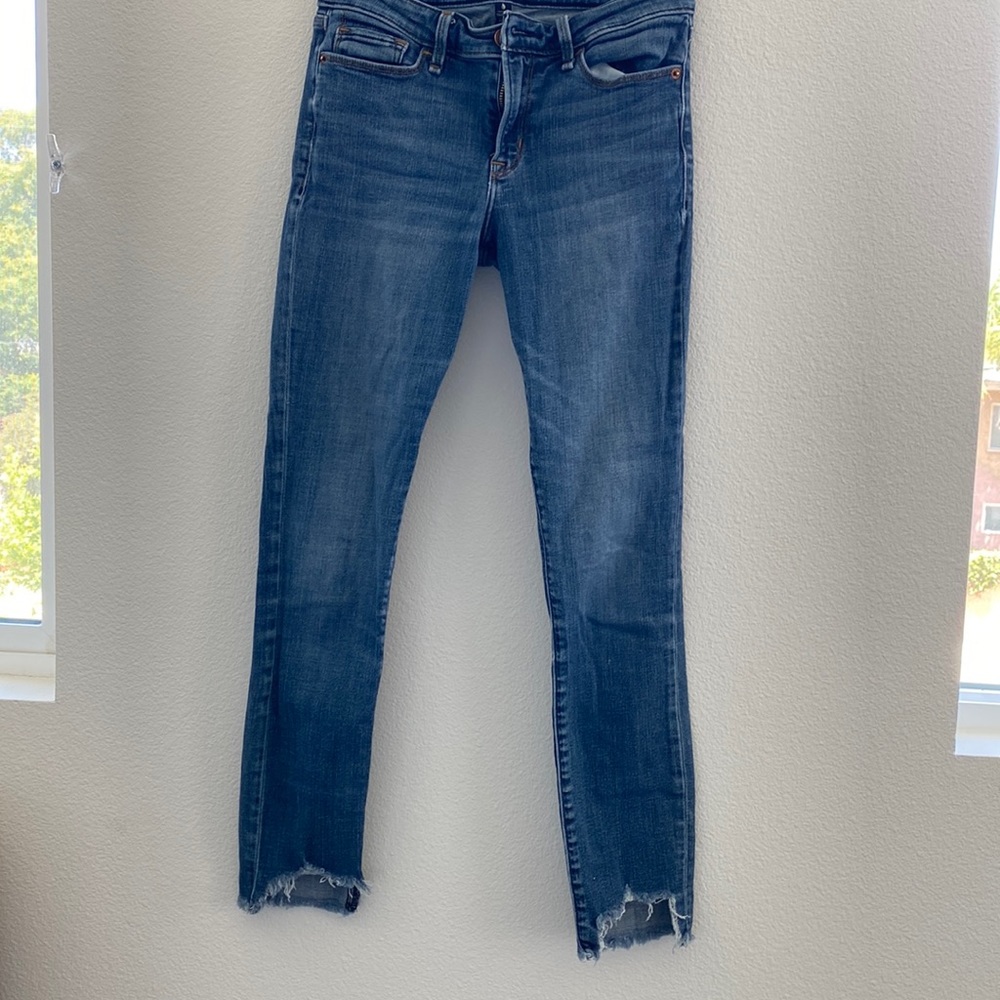 Dark blue Abercrombie skinny jeans